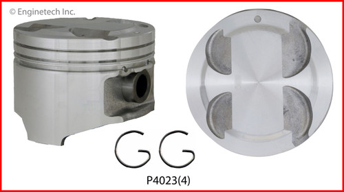 Piston Set - 1999 Mazda Miata 1.8L (P4023(4).A2)