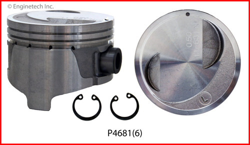 Piston Set - 1993 Mercury Villager 3.0L (P4681(6).A3)