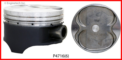 Piston Set - 1993 Mazda 626 2.5L (P4716(6).A2)