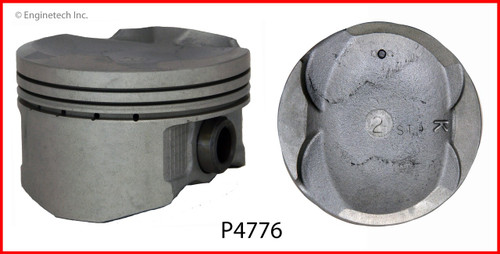 Piston Set - 2003 Toyota Echo 1.5L (P4776(4).A2)