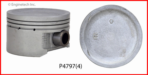 Piston Set - 2004 Honda Civic 1.7L (P4797(4).B16)