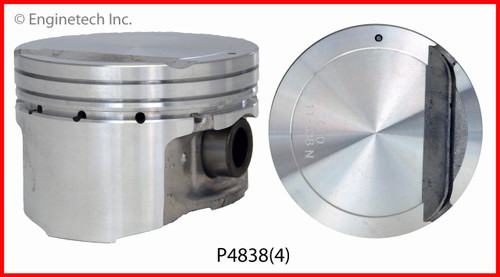 Piston Set - 2008 Hyundai Tiburon 2.0L (P4838(4).F54)