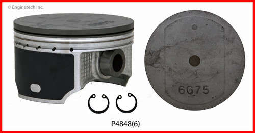 Piston Set - 2004 Mitsubishi Galant 3.8L (P4848(6).A6)