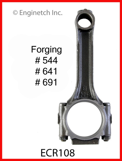 Connecting Rod - 1990 Jeep Cherokee 2.5L (ECR108.D38)