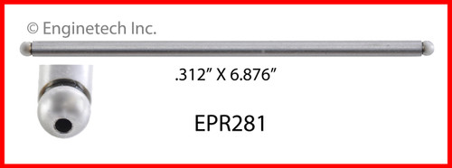 Push Rod - 1987 Ford E-250 Econoline 5.0L (EPR281-16.K405)