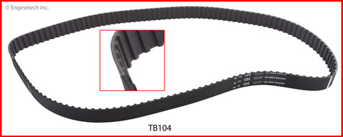 Timing Belt - 1987 Nissan Pathfinder 3.0L (TB104.B13)