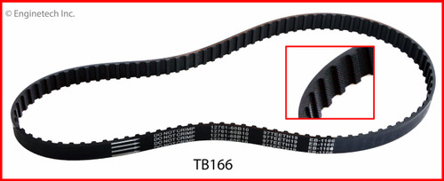 Timing Belt - 1990 Geo Metro 1.0L (TB166.A2)