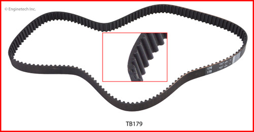 Timing Belt - 1995 Mazda MX-3 1.6L (TB179.D32)