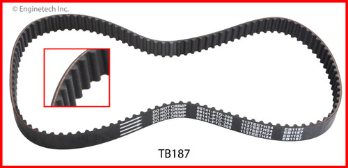 Timing Belt - 1991 Honda Accord 2.2L (TB187.A5)
