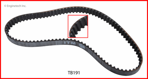 Timing Belt - 1991 Plymouth Colt 1.5L (TB191.A3)