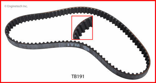 Timing Belt - 1994 Hyundai Scoupe 1.5L (TB191.B12)