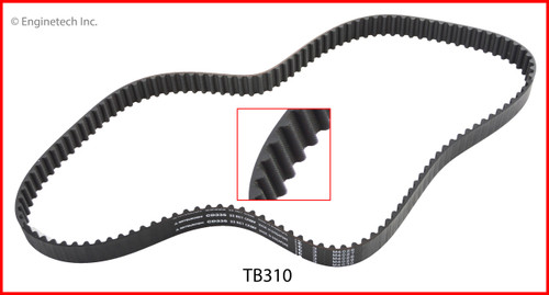 Timing Belt - 2008 Chevrolet Aveo 1.6L (TB310.A10)