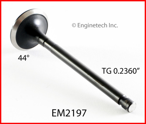 1986 Chevrolet Nova 1.6L Engine Exhaust Valve EM2197 -13