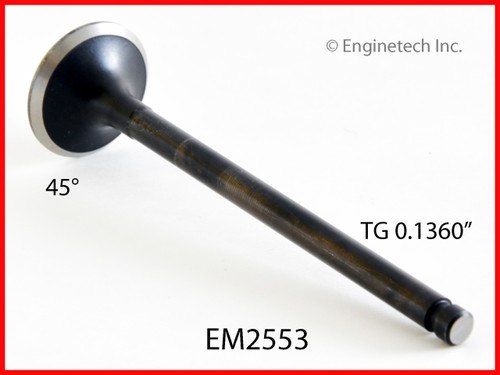 1988 Nissan Sentra 1.6L Engine Exhaust Valve EM2553 -14