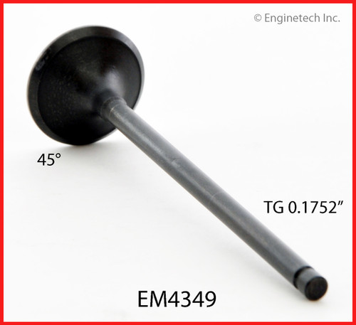 1995 Honda Accord 2.2L Engine Exhaust Valve EM4349 -4