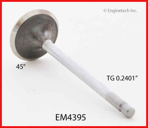 1994 Hyundai Scoupe 1.5L Engine Exhaust Valve EM4395 -4