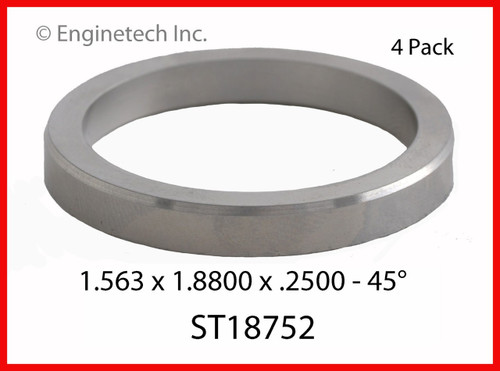 Valve Seat - 1985 Buick Riviera 5.0L (ST18752.K175) Valve Seat - 1985 Buick Riviera 5.0L (ST18752.K175)