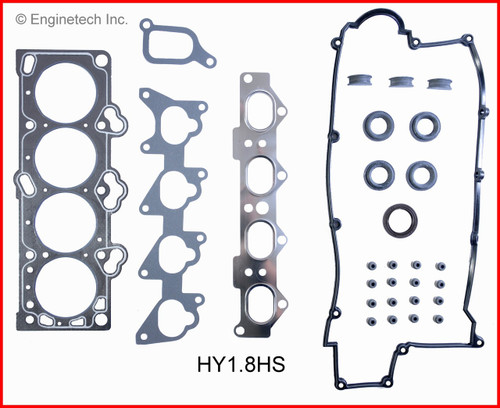1996 Hyundai Elantra 1.8L Engine Cylinder Head Gasket Set HY1.8HS -1