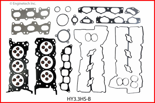 2007 Hyundai Santa Fe 3.3L Engine Cylinder Head Gasket Set HY3.3HS-B -2