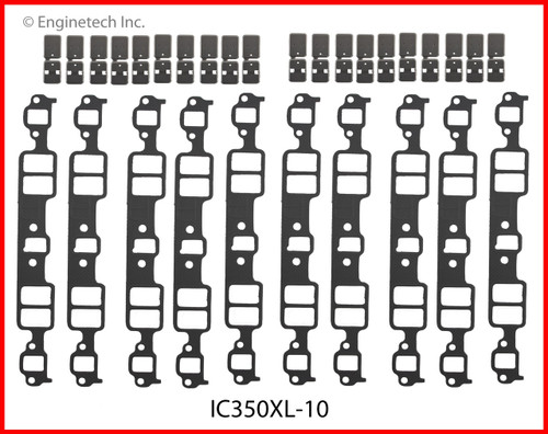 1987 Chevrolet R10 5.7L Engine Intake Manifold Gasket IC350XL-10 -14