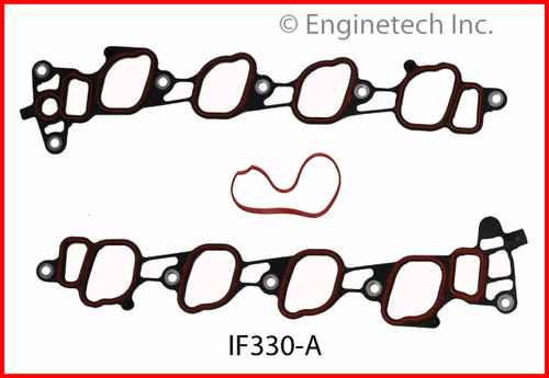 2000 Ford E-150 Econoline Club Wagon 5.4L Engine Intake Manifold Gasket IF330-A -2