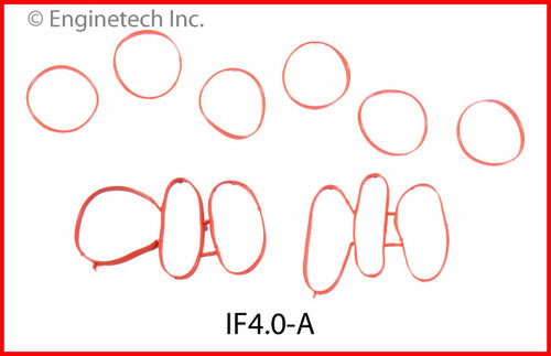 2000 Ford Explorer 4.0L Engine Intake Manifold Gasket IF4.0-A -6