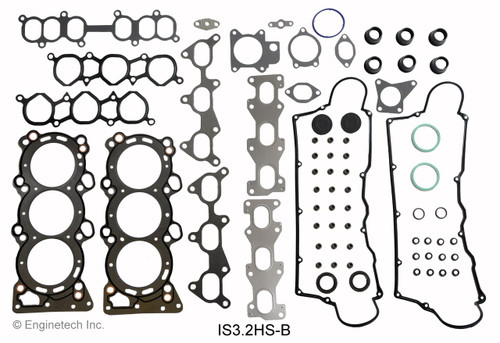 1996 Acura SLX 3.2L Engine Cylinder Head Gasket Set IS3.2HS-B -1