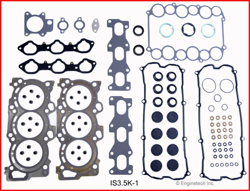 1998 Isuzu Rodeo 3.2L Engine Gasket Set IS3.5K-1 -4