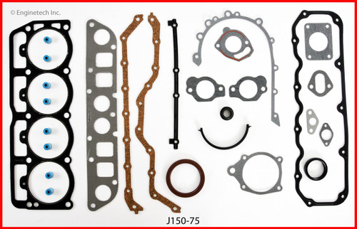 1989 Jeep Comanche 2.5L Engine Gasket Set J150-75 -15