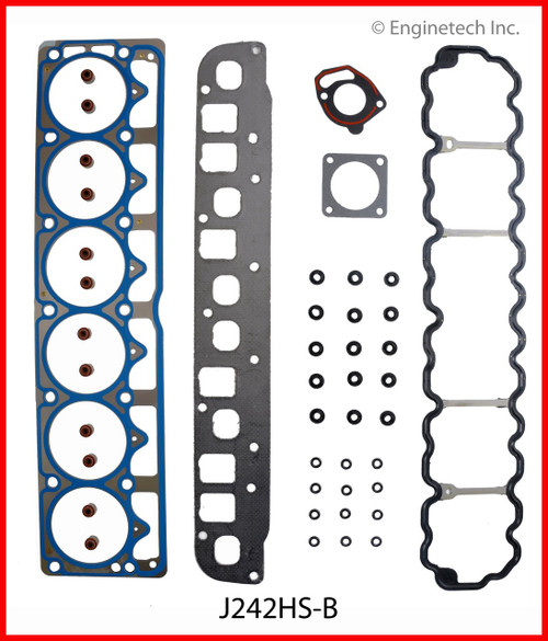 2005 Jeep Wrangler 4.0L Engine Cylinder Head Gasket Set J242HS-B -1