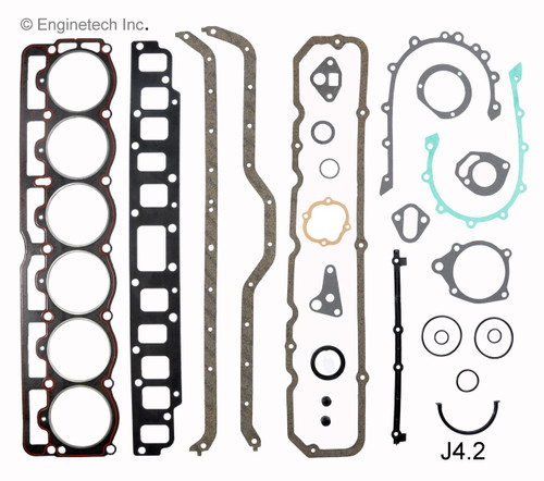 1988 American Motors Eagle 4.2L Engine Gasket Set J4.2 -8 1988 American Motors Eagle 4.2L Engine Gasket Set J4.2 -8