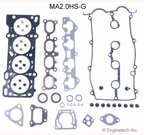 1999 Mazda Protege 1.8L Engine Cylinder Head Gasket Set MA2.0HS-G -3