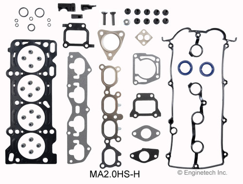 2001 Mazda 626 2.0L Engine Cylinder Head Gasket Set MA2.0HS-H -2