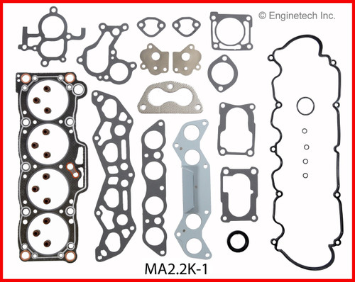 1991 Mazda MX-6 2.2L Engine Gasket Set MA2.2K-1 -11