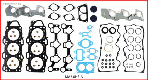 1989 Mazda MPV 3.0L Engine Cylinder Head Gasket Set MA3.0HS-A -1