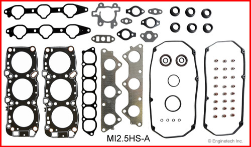 1996 Dodge Avenger 2.5L Engine Gasket Set MI2.5K-1 -7