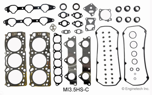 1997 Mitsubishi Diamante 3.5L Engine Cylinder Head Gasket Set MI3.5HS-C -1