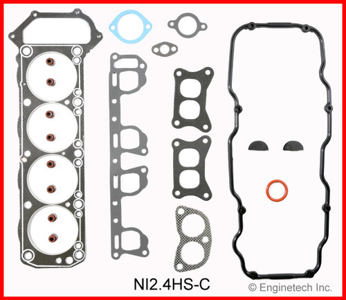 1987 Nissan D21 2.4L Engine Cylinder Head Gasket Set NI2.4HS-C -6