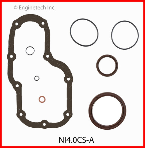 2013 Nissan Frontier 4.0L Engine Lower Gasket Set NI4.0CS-A -32