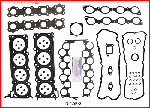 2010 Infiniti M45 4.5L Engine Gasket Set NI4.5K-2 -9 2010 Infiniti M45 4.5L Engine Gasket Set NI4.5K-2 -9