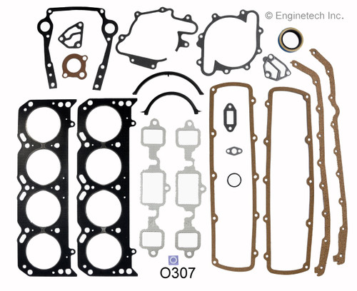 1986 Buick Electra 5.0L Engine Gasket Set O307 -59