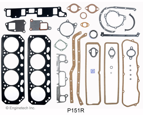 1986 Buick Skylark 2.5L Engine Gasket Set P151R -73