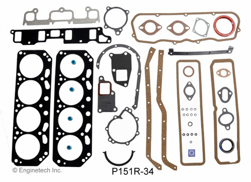 1985 Buick Century 2.5L Engine Gasket Set P151R-34 -36