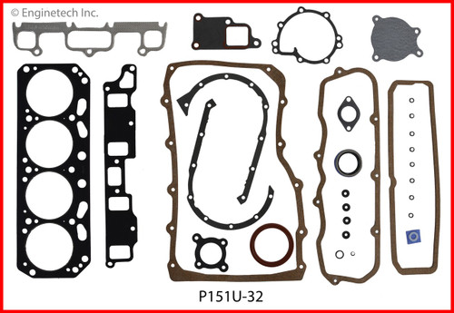 1985 Buick Somerset Regal 2.5L Engine Gasket Set P151U-32 -3