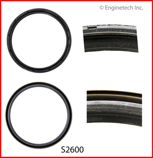 1987 Oldsmobile Firenza 2.0L Engine Crankshaft Seal S2600 -3