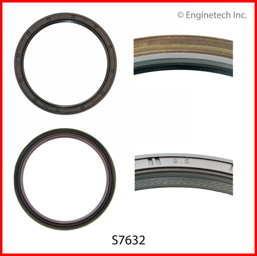 2000 Dodge Durango 4.7L Engine Crankshaft Seal S7632 -2