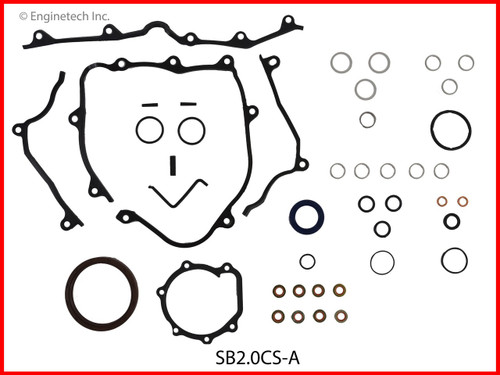 2006 Saab 9-2X 2.5L Engine Lower Gasket Set SB2.0CS-A -7