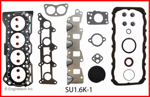 1993 Geo Tracker 1.6L Engine Gasket Set SU1.6K-1 -10