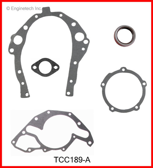 1991 Chevrolet Beretta 3.1L Engine Timing Cover Gasket Set TCC189-A -65