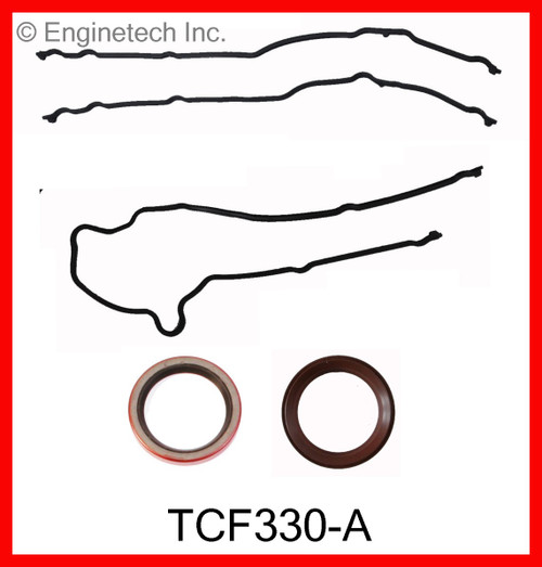 2000 Ford Excursion 5.4L Engine Timing Cover Gasket Set TCF330-A -81